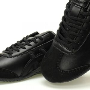 【AT11232】Onitsuka Tiger Mexico 66 Driving スニーカー | ブラックカラーの高級素材と快適な履き心地 | Onitsuka Tiger