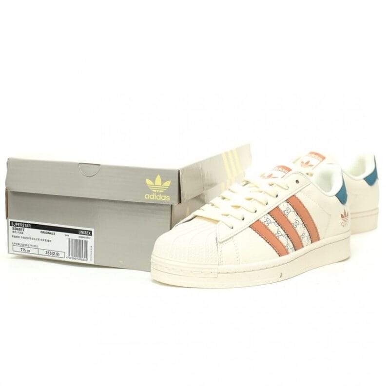 【AT11235】グッチ x アディダスオリジナルススーパースターコラボスニーカー | Adidas Superstars