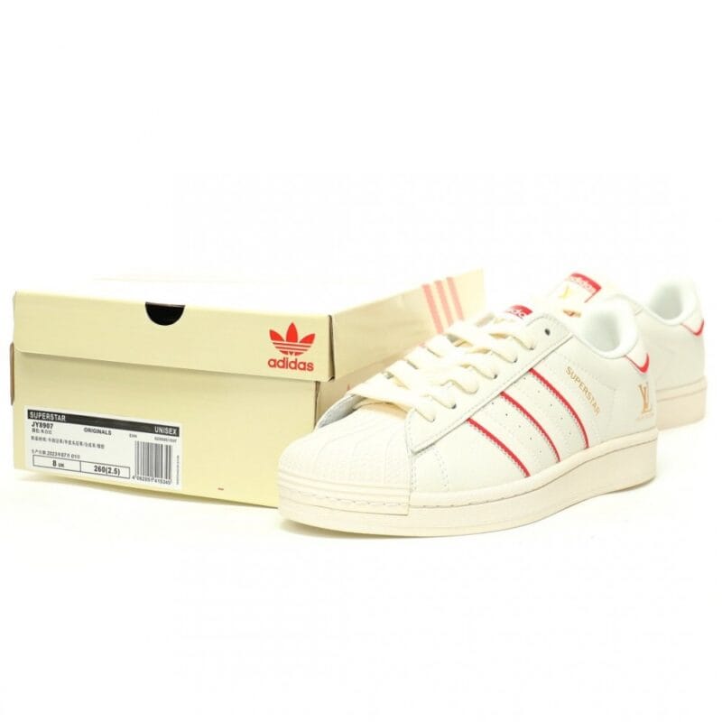 【AT11237】ルイ・ヴィトン x アディダス オリジナルス スーパースター スニーカー | Louis Vuitton x Adidas