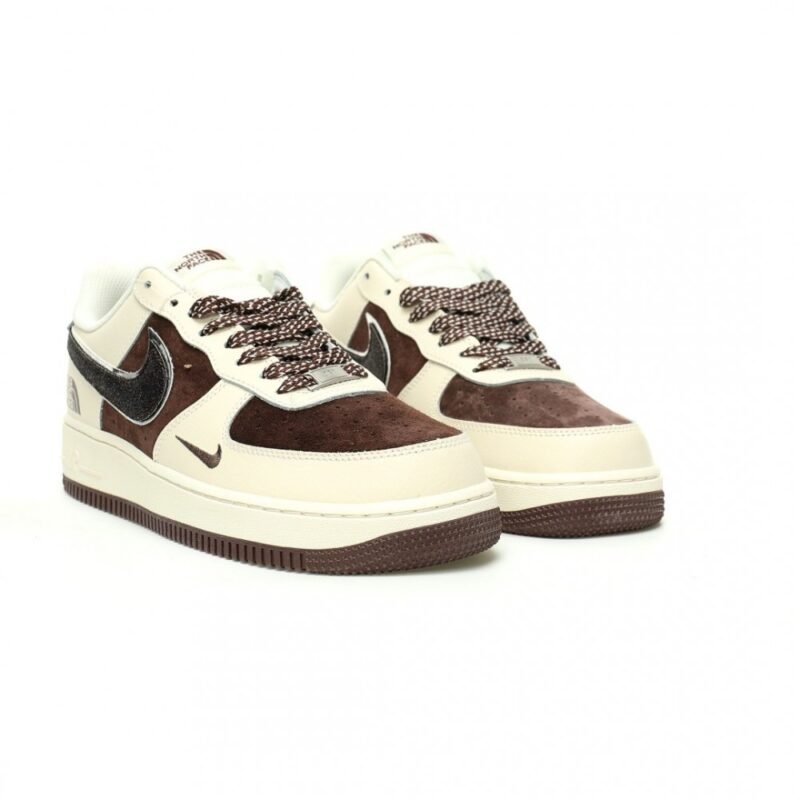 【AT11246】ナイキ エアフォース1 '07 Low x ザ ノースフェイス コラボスニーカー | The North Face x Nike