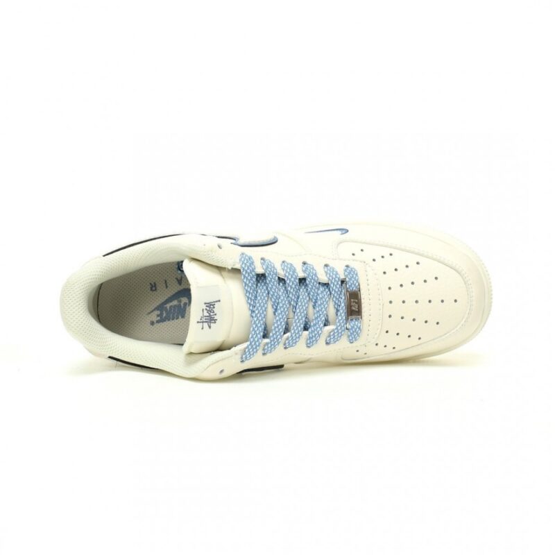 【AT11247】Stussy x Nike Air Force 1 コラボレーション ローカット カジュアルスニーカー | Nike x Stussy