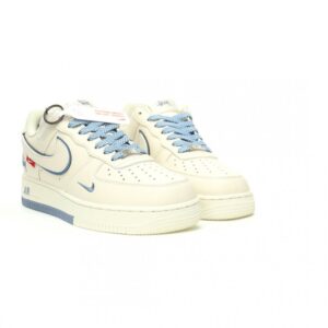 【AT11247】Stussy x Nike Air Force 1 コラボレーション ローカット カジュアルスニーカー | Nike x Stussy