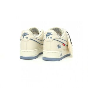 【AT11247】Stussy x Nike Air Force 1 コラボレーション ローカット カジュアルスニーカー | Nike x Stussy