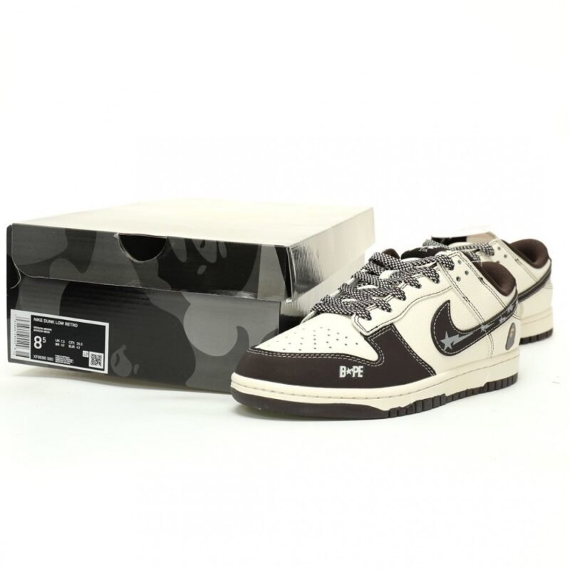 【AT11251】BAPE x Nike SB Dunk Low コラボ シューズ - ストリートファッションとスポーツ精神の融合 | Nike x Bape