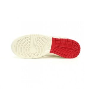 【AT11255】Nike x Stussy x Supreme スニーカー レッドアクセント付きオフホワイトカラーデザイン | Nike x Stussy