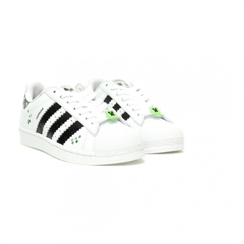【AT11257】アディダス・オリジナルス スーパースター モザイクピクセルデザイン スニーカー | Adidas Superstars