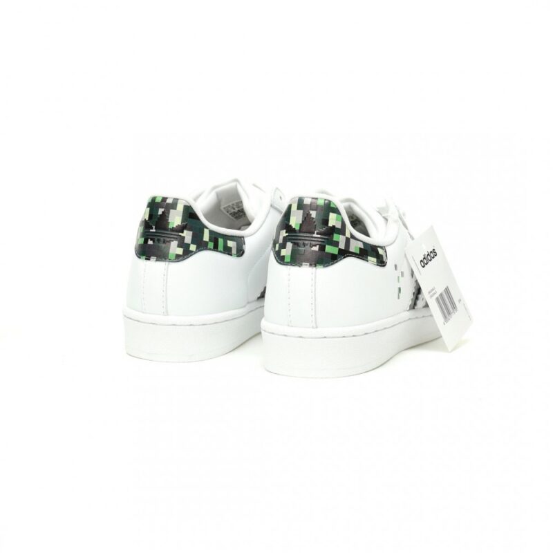 【AT11257】アディダス・オリジナルス スーパースター モザイクピクセルデザイン スニーカー | Adidas Superstars