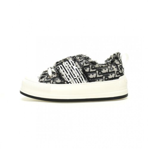 【AT11374】Dior（ディオール）Walk'n'Diorシリーズ ローカットスニーカー 黒白ストリートファッション フランスブランド | Christian Dior