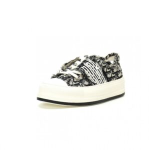 【AT11374】Dior（ディオール）Walk'n'Diorシリーズ ローカットスニーカー 黒白ストリートファッション フランスブランド | Christian Dior