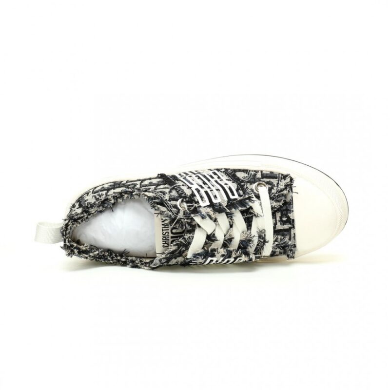 【AT11374】Dior（ディオール）Walk'n'Diorシリーズ ローカットスニーカー 黒白ストリートファッション フランスブランド | Christian Dior