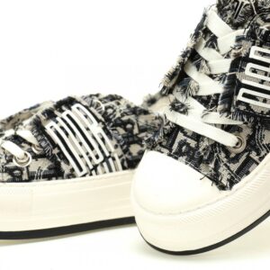 【AT11374】Dior（ディオール）Walk'n'Diorシリーズ ローカットスニーカー 黒白ストリートファッション フランスブランド | Christian Dior