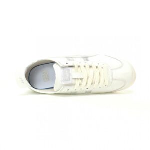【AT11382】オニツカタイガー Onitsuka Tiger Mexico 66 レトロランニングシューズ 白銀 ストライプ 牛革素材 伝統的なブランド 日常 軽量 グリップ力 無尽ノ快適 | Onitsuka Tiger