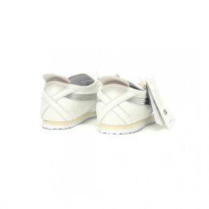 【AT11382】オニツカタイガー Onitsuka Tiger Mexico 66 レトロランニングシューズ 白銀 ストライプ 牛革素材 伝統的なブランド 日常 軽量 グリップ力 無尽ノ快適 | Onitsuka Tiger