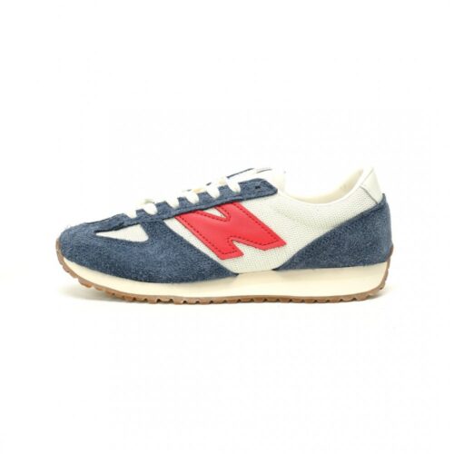 【AT11409】New Balance U471シリーズ レトロランニングシューズ 海藍・赤・白 軽量Cushion EVAソール | New Balance