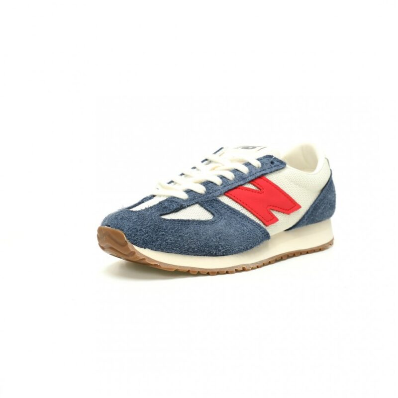 【AT11409】New Balance U471シリーズ レトロランニングシューズ 海藍・赤・白 軽量Cushion EVAソール | New Balance