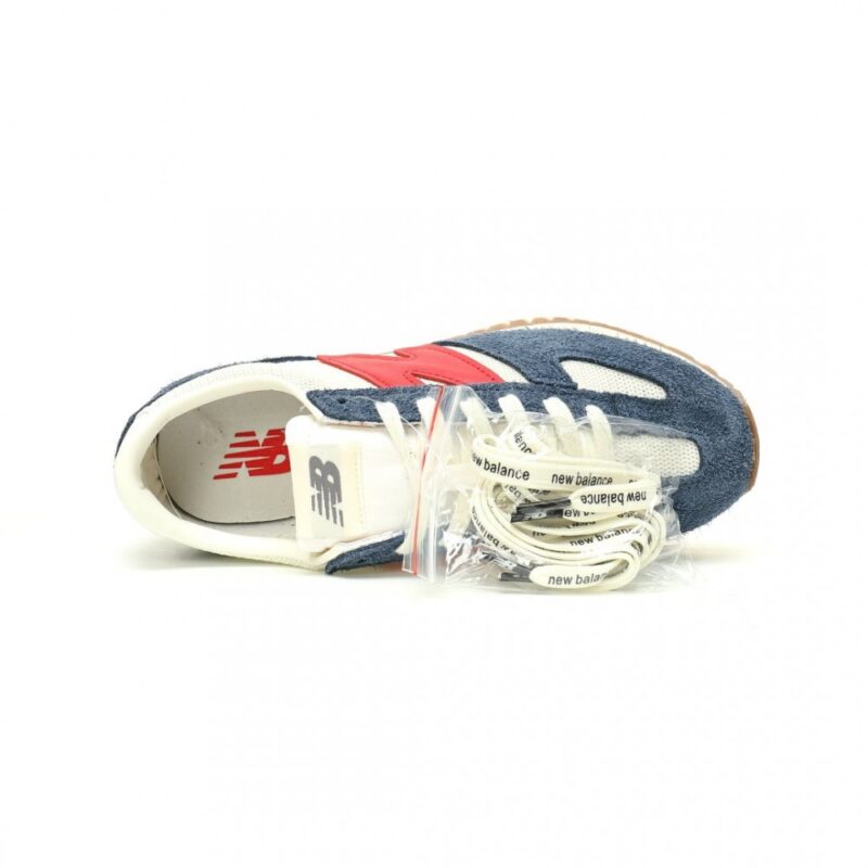 【AT11409】New Balance U471シリーズ レトロランニングシューズ 海藍・赤・白 軽量Cushion EVAソール | New Balance
