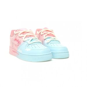 【AT11429】ナイキ Air Force 1 '07 Low エアフォース1 '07ローカット マカロンブルーピンクグラデーションカラー スニーカー | AF1