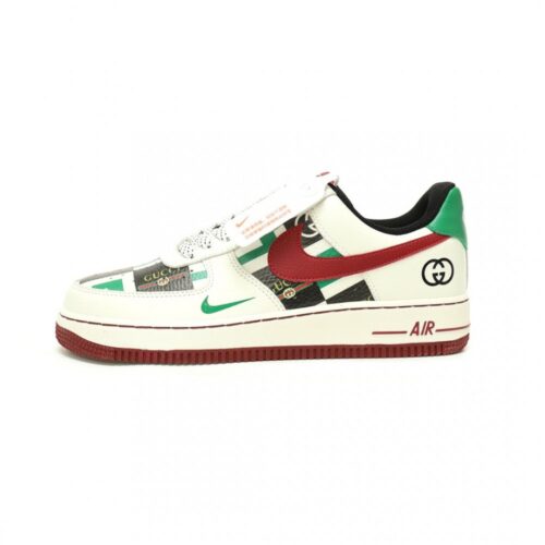 【AT11434】ナイキ×グッチコラボAir Force 1 Lowスニーカー | Gucci x Nike