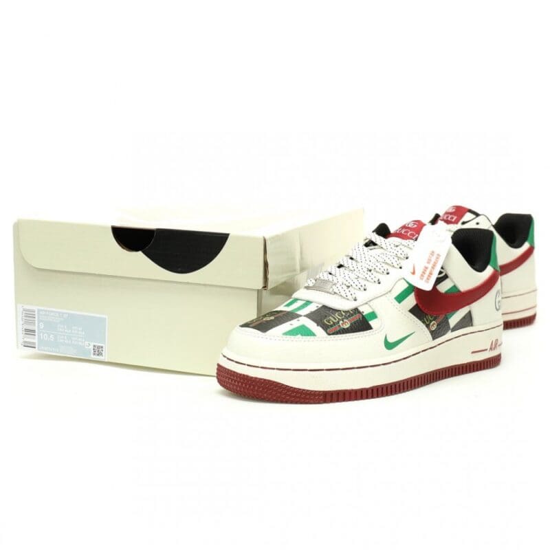【AT11434】ナイキ×グッチコラボAir Force 1 Lowスニーカー | Gucci x Nike