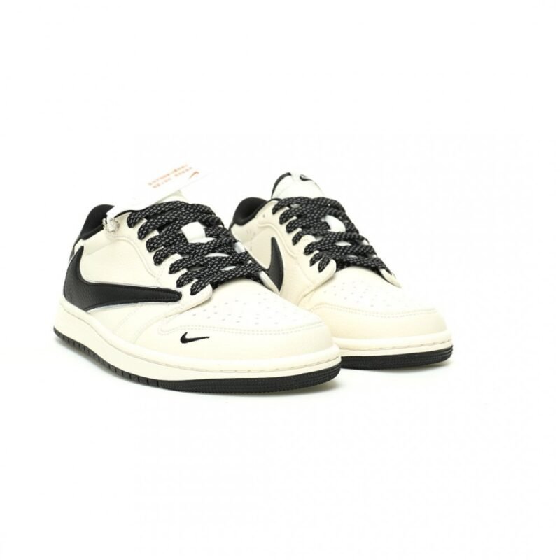 【AT11440】Nike × Stussy × Travis Scott コラボ Air Jordan 1 Low OGスニーカー | Nike x Travis Scott