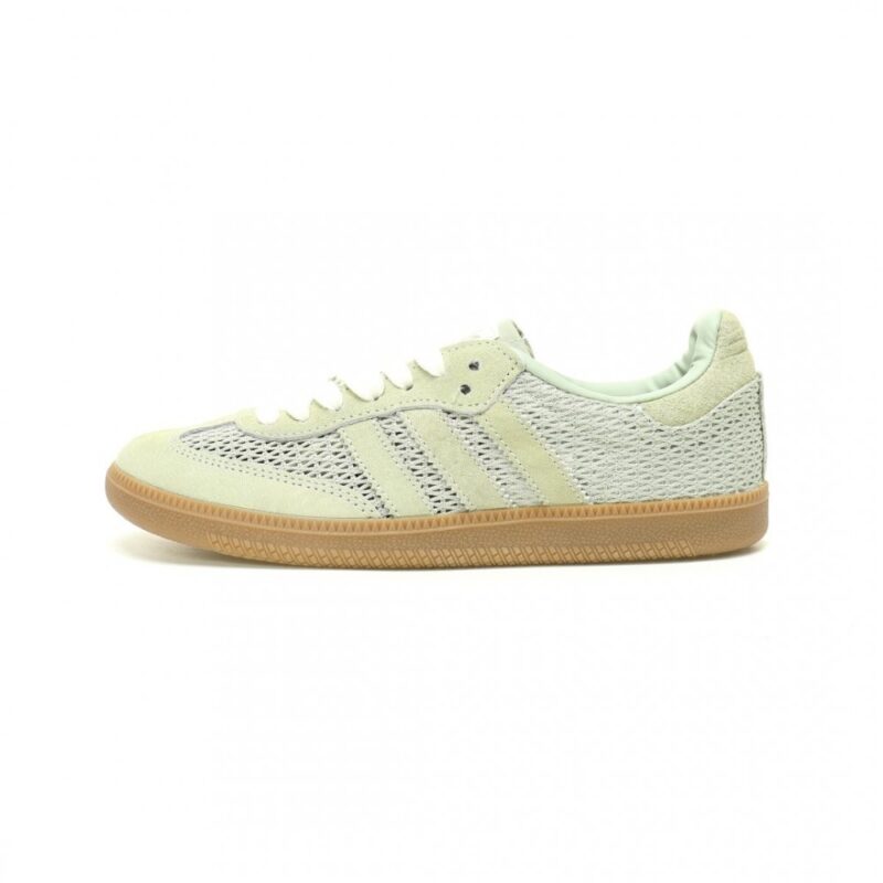 【AT11454】adidas Originals Samba OG スニーカー - 爽やかな抹茶グリーン、ドイツのサッカースタイルを表現 | Adidas