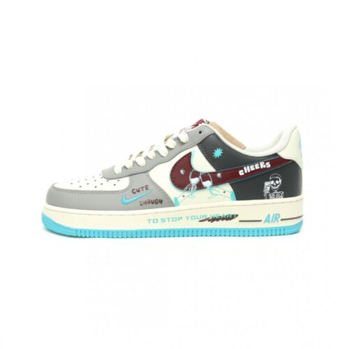 【AT11461】ナイキ・エアフォース1 07 ローカット カスタムカラーデザイン スニーカー | Nike x Air Force 1