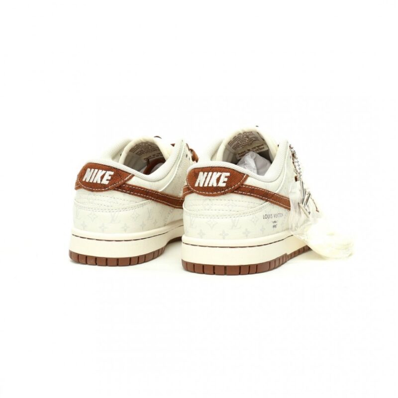 【AT11464】ルイヴィトン x ナイキ SB ダンクロー カスタムスケートボードシューズ | Nike x Louis Vuitton