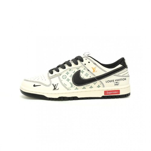 【AT11466】Nike SB Dunk Lowシリーズのローカットスケートボードシューズ | LV x Nike