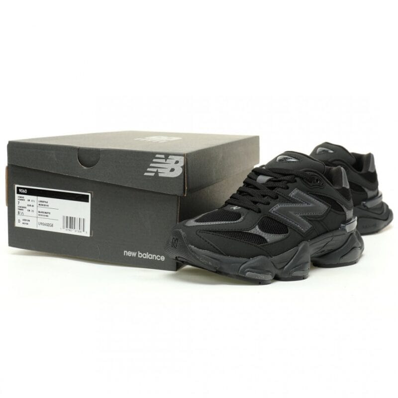 【AT11497】New Balance 9060 ブラック トリプルブラック レトロスポーツシューズ | New Balance
