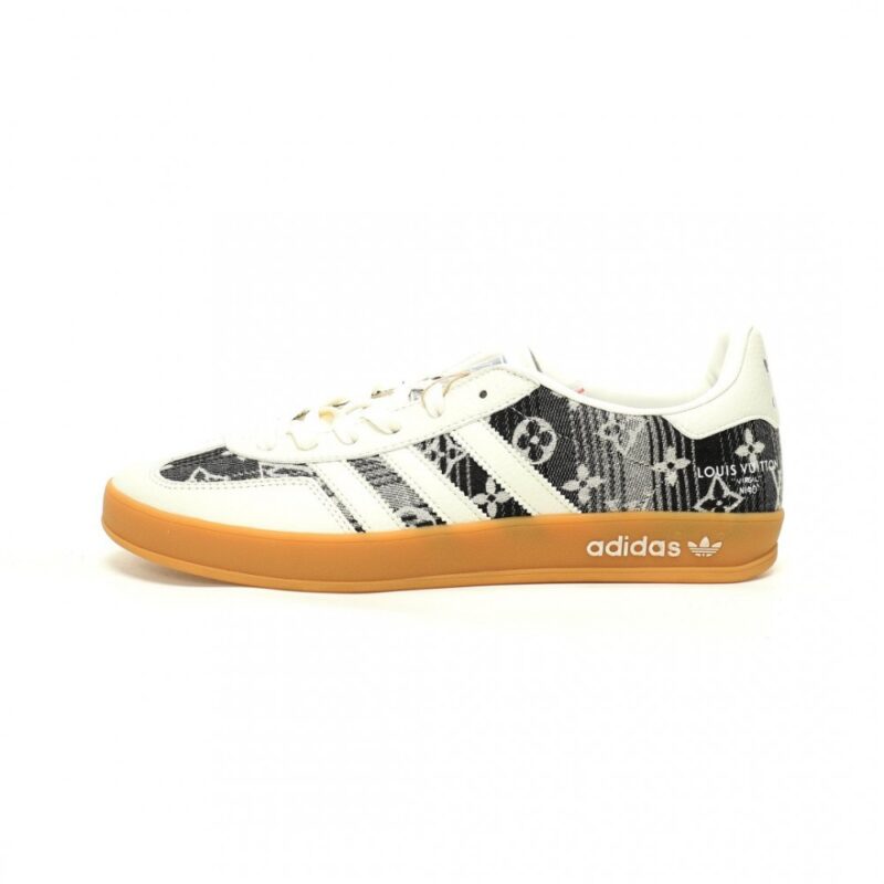 【AT11530】ルイ・ヴィトン×アディダスのLV×アディダス Gazelle Indoor コラボ スニーカー | Louis Vuitton x Adidas