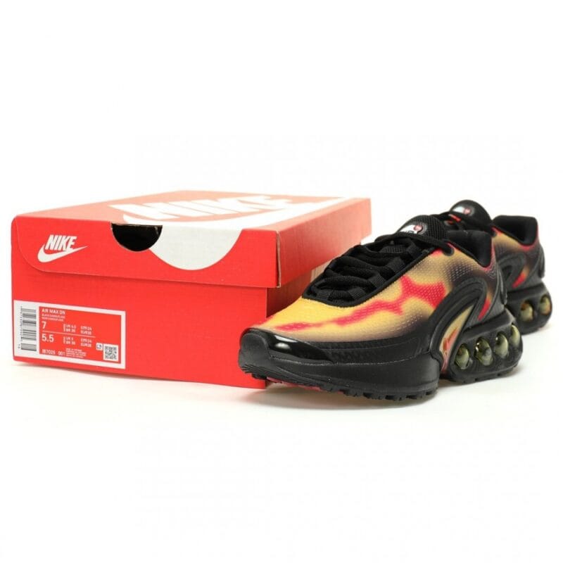 【AT11535】ナイキ エア マックス DN プレミアムシリーズ 'ブラックオレンジレッド' スニーカー | Nike x Air Max