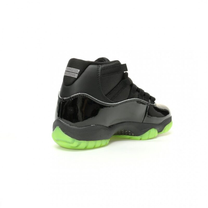 【AT11536】ナイキ エア ジョーダン 11 ハイ バスケットボールシューズ Black/Barely Voltカラー | Nike x Air Jordan