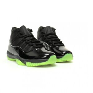 【AT11536】ナイキ エア ジョーダン 11 ハイ バスケットボールシューズ Black/Barely Voltカラー | Nike x Air Jordan