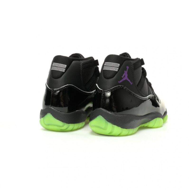【AT11536】ナイキ エア ジョーダン 11 ハイ バスケットボールシューズ Black/Barely Voltカラー | Nike x Air Jordan
