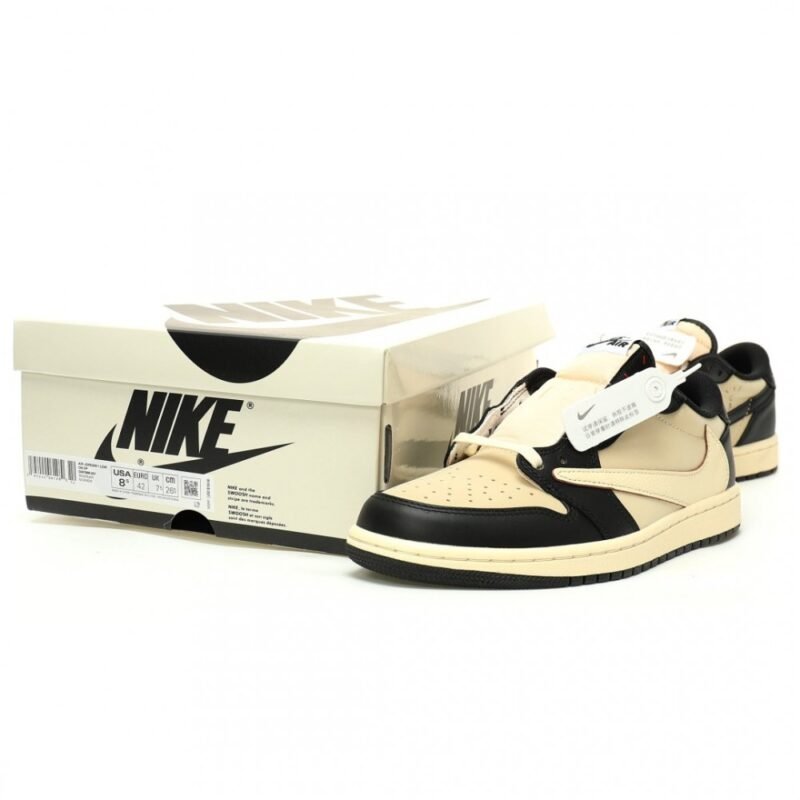 【AT11538】ナイキエアジョーダン1ローカット - ストリートファッションとバスケットボールの伝説を融合 | Travis Scott Nike