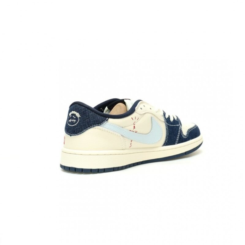 【AT11548】Supreme x Travis Scott x Nike Air Jordan 1 Low OG SP ストリートカルチャーとバスケットボールの伝説が融合したスニーカー | Nike x Supreme