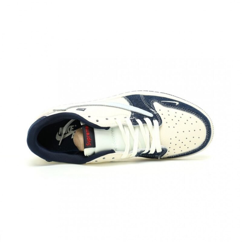【AT11548】Supreme x Travis Scott x Nike Air Jordan 1 Low OG SP ストリートカルチャーとバスケットボールの伝説が融合したスニーカー | Nike x Supreme
