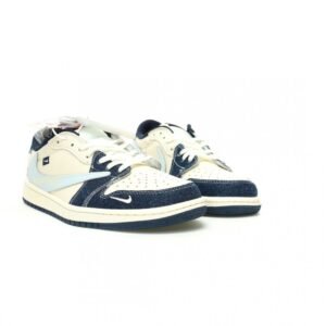 【AT11548】Supreme x Travis Scott x Nike Air Jordan 1 Low OG SP ストリートカルチャーとバスケットボールの伝説が融合したスニーカー | Nike x Supreme