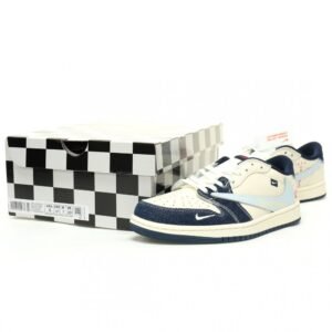 【AT11548】Supreme x Travis Scott x Nike Air Jordan 1 Low OG SP ストリートカルチャーとバスケットボールの伝説が融合したスニーカー | Nike x Supreme