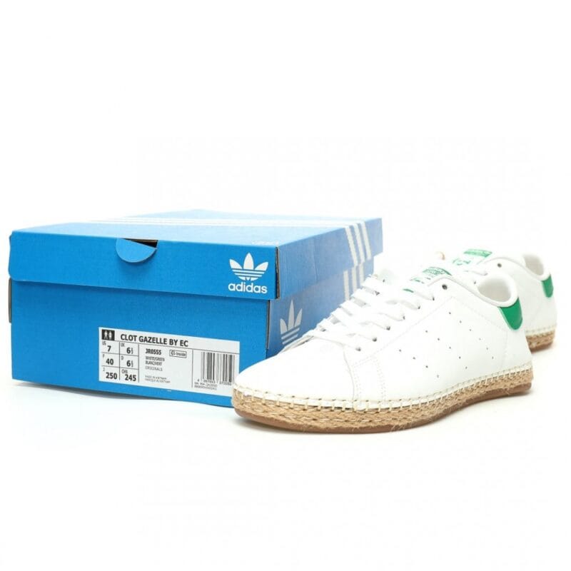 【AT11554】CLOT x アディダスオリジナルス スタンスミス コラボ スニーカー | Adidas x Clot