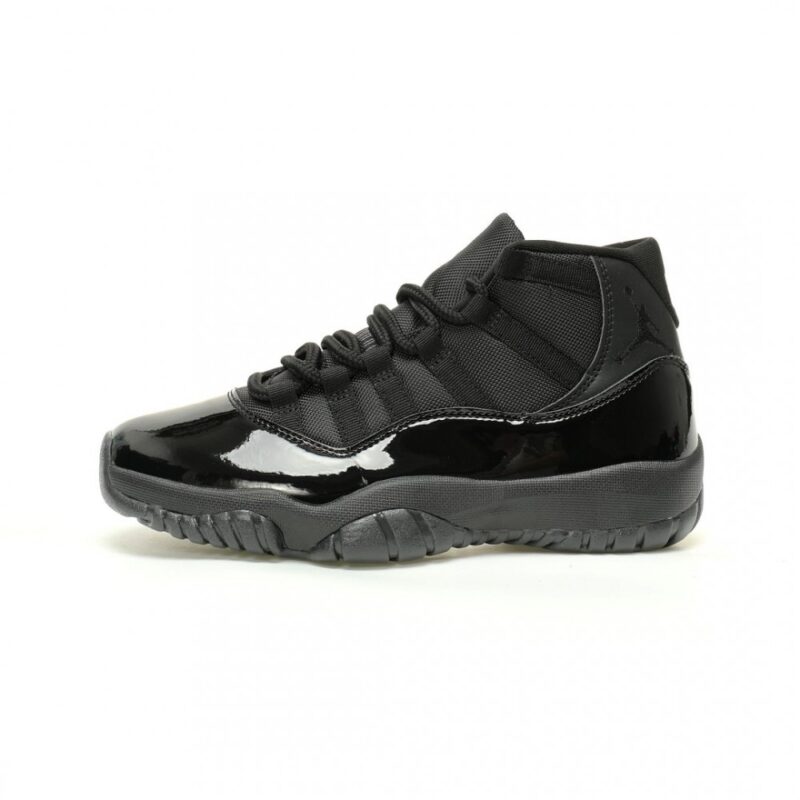 【AT11564】ナイキ エア ジョーダン11 ハイカット バスケットボールシューズ - ブラックペイテント | Nike x Air Jordan