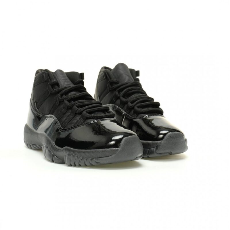 【AT11564】ナイキ エア ジョーダン11 ハイカット バスケットボールシューズ - ブラックペイテント | Nike x Air Jordan