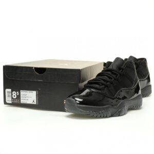 【AT11564】ナイキ エア ジョーダン11 ハイカット バスケットボールシューズ - ブラックペイテント | Nike x Air Jordan