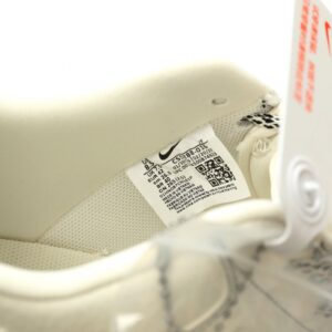 【AT11571】LV x Nike Court Vision Lowスポーツシューズ - ブラック/アイボリー | Nike x Louis Vuitton