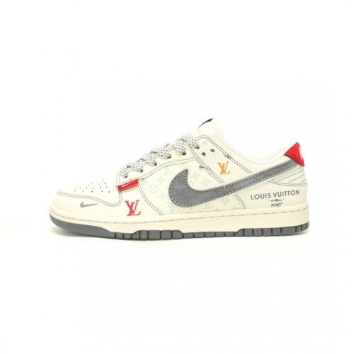 【AT11574】Louis Vuitton x Nike SB Dunk Lowコラボ靴 - 高級なストリートスケートファッション | LV x Nike