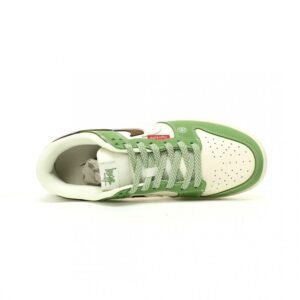 【AT11732】Nike x Stussy x Supreme ストリートカルチャーグリーンスウェードスニーカー | Stussy x Nike