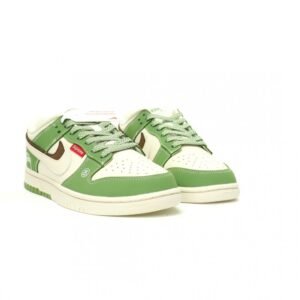 【AT11732】Nike x Stussy x Supreme ストリートカルチャーグリーンスウェードスニーカー | Stussy x Nike