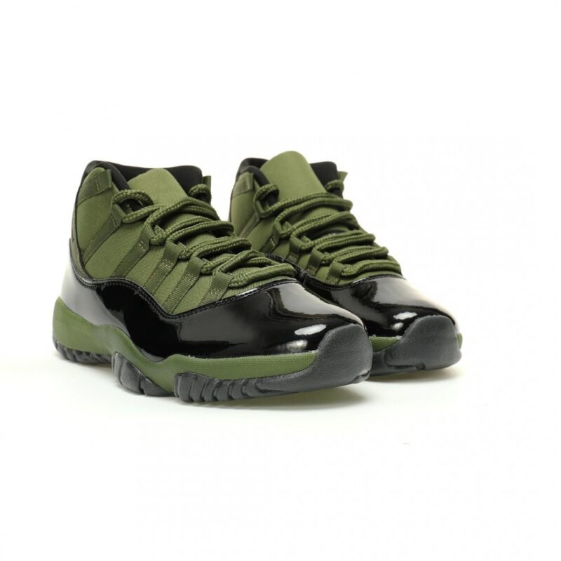 【AT11736】ナイキ エア ジョーダン 11 ミリタリーグリーン レトロ ハイ | Air Jordan