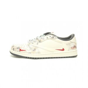 【AT11738】グッチ × ナイキ エアジョーダン 1 ロー - 豪華なコラボレーション | Nike x Gucci