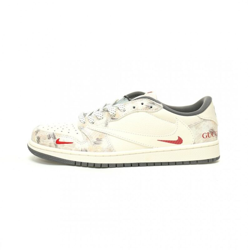 【AT11738】グッチ × ナイキ エアジョーダン 1 ロー - 豪華なコラボレーション | Nike x Gucci